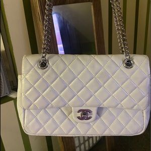 Beautiful Chanel white use a few times only